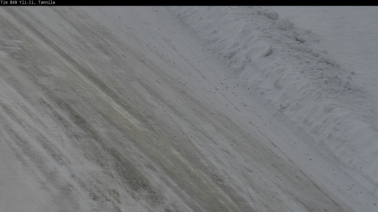 Weather Camera Image Väg 849 Yli-Ii, Tannila, Oulu, Pohjois-Pohjanmaa