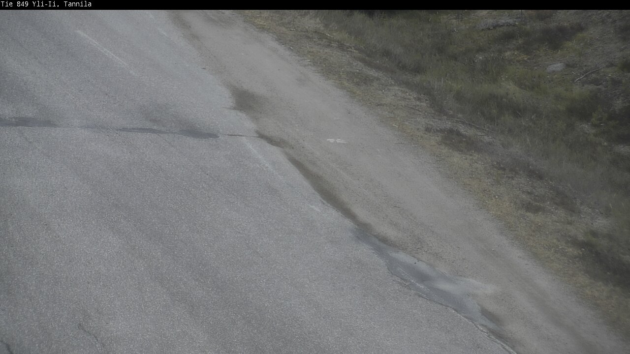 Weather Camera Image Väg 849 Yli-Ii, Tannila, Oulu, Pohjois-Pohjanmaa