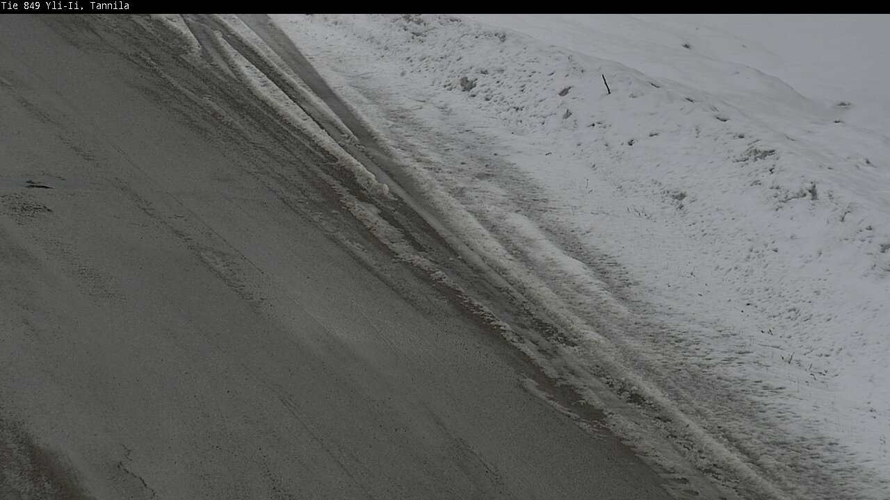 Weather Camera Image Väg 849 Yli-Ii, Tannila, Oulu, Pohjois-Pohjanmaa