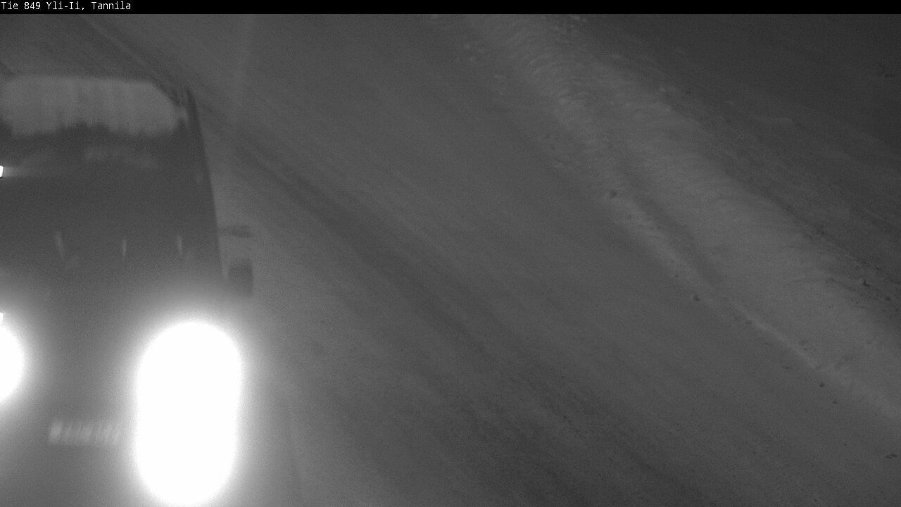 Weather Camera Image Väg 849 Yli-Ii, Tannila, Oulu, Pohjois-Pohjanmaa
