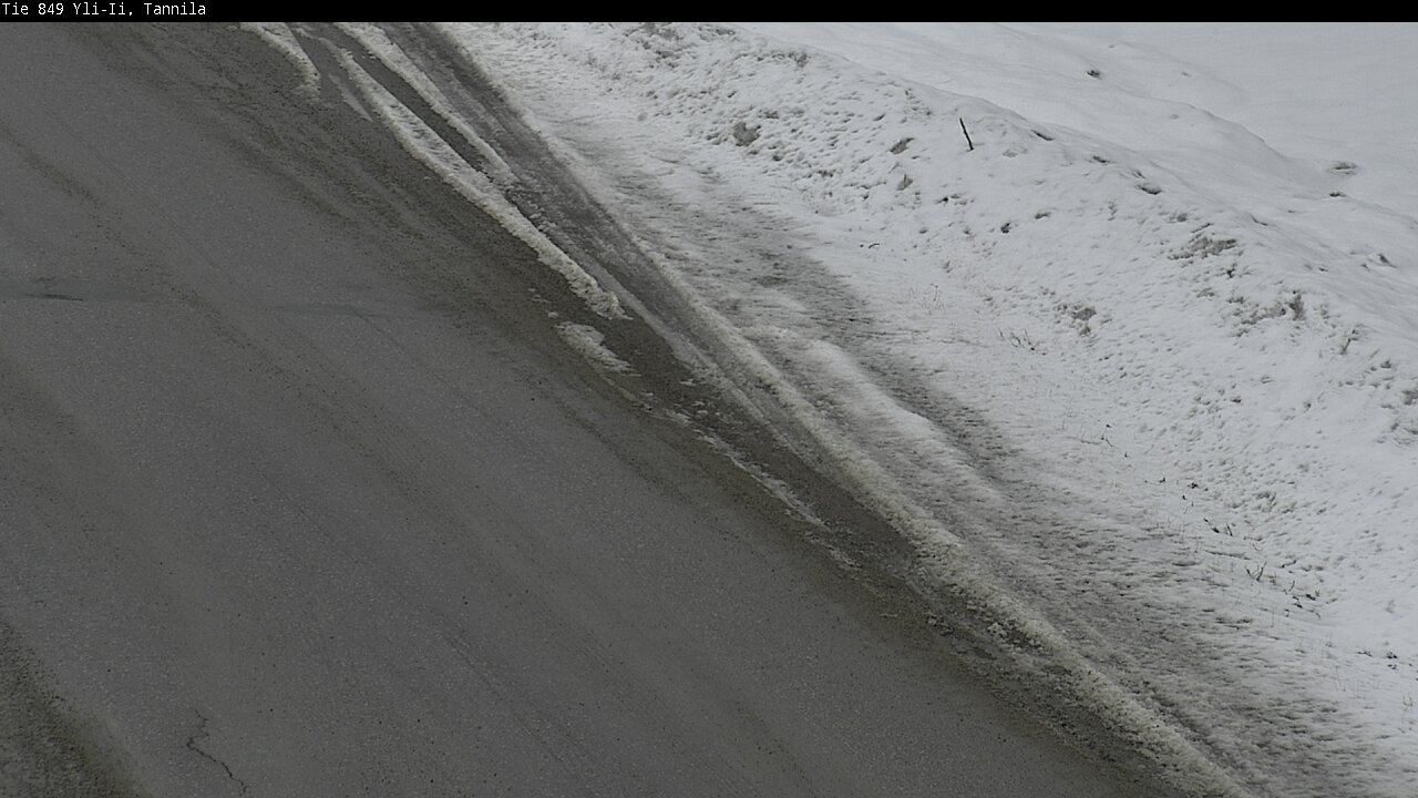 Weather Camera Image Road 849 Yli-Ii, Tannila, Oulu, Pohjois-Pohjanmaa
