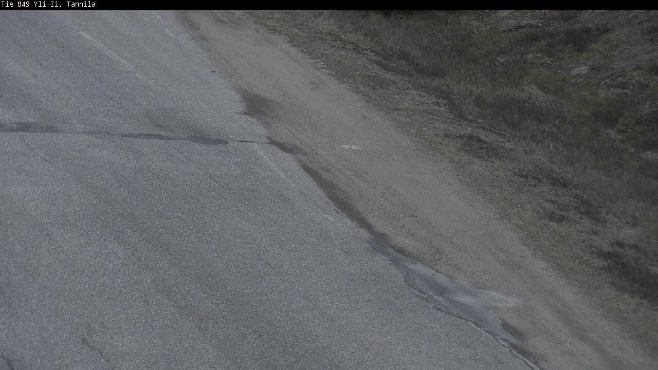 Weather Camera Image Väg 849 Yli-Ii, Tannila, Oulu, Pohjois-Pohjanmaa