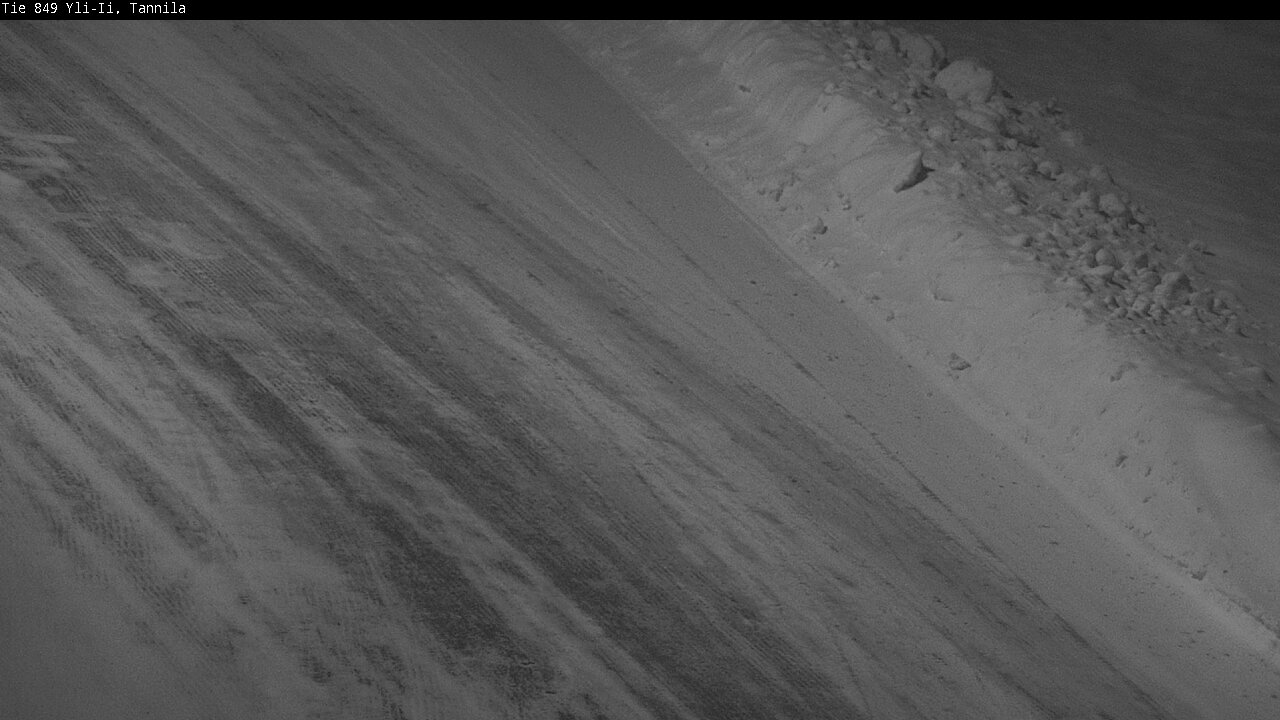 Weather Camera Image Väg 849 Yli-Ii, Tannila, Oulu, Pohjois-Pohjanmaa