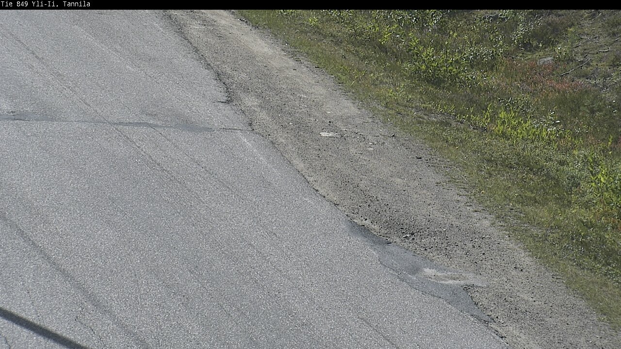Weather Camera Image Road 849 Yli-Ii, Tannila, Oulu, Pohjois-Pohjanmaa
