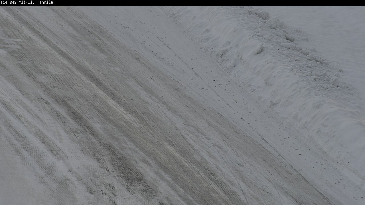 Weather Camera Image Väg 849 Yli-Ii, Tannila, Oulu, Pohjois-Pohjanmaa