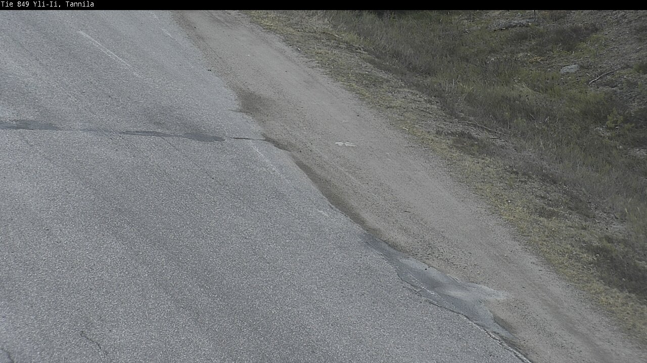 Weather Camera Image Väg 849 Yli-Ii, Tannila, Oulu, Pohjois-Pohjanmaa