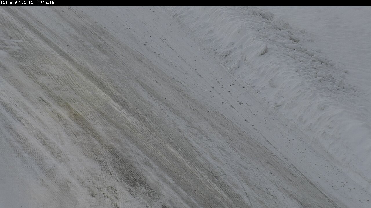 Weather Camera Image Väg 849 Yli-Ii, Tannila, Oulu, Pohjois-Pohjanmaa