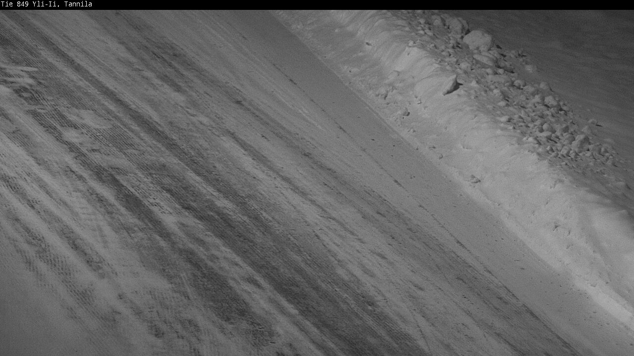 Weather Camera Image Väg 849 Yli-Ii, Tannila, Oulu, Pohjois-Pohjanmaa