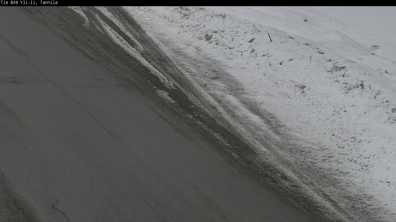 Weather Camera Image Väg 849 Yli-Ii, Tannila, Oulu, Pohjois-Pohjanmaa