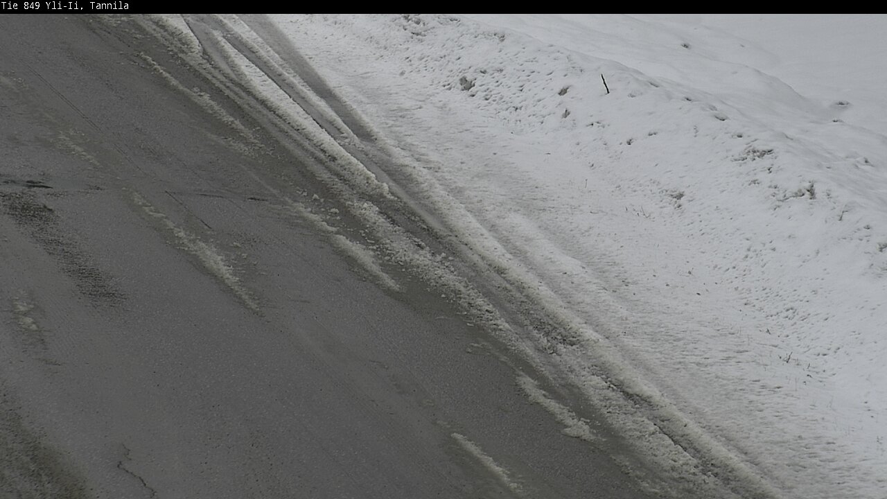Weather Camera Image Väg 849 Yli-Ii, Tannila, Oulu, Pohjois-Pohjanmaa