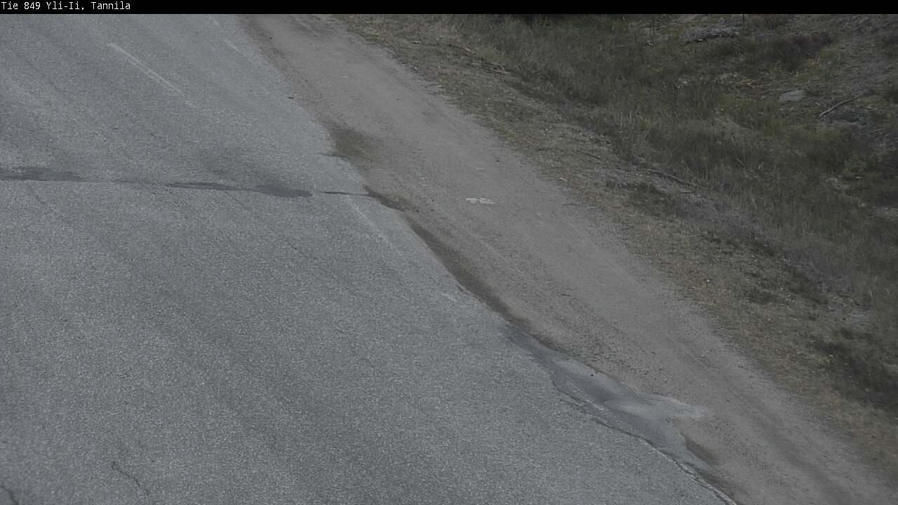 Weather Camera Image Väg 849 Yli-Ii, Tannila, Oulu, Pohjois-Pohjanmaa