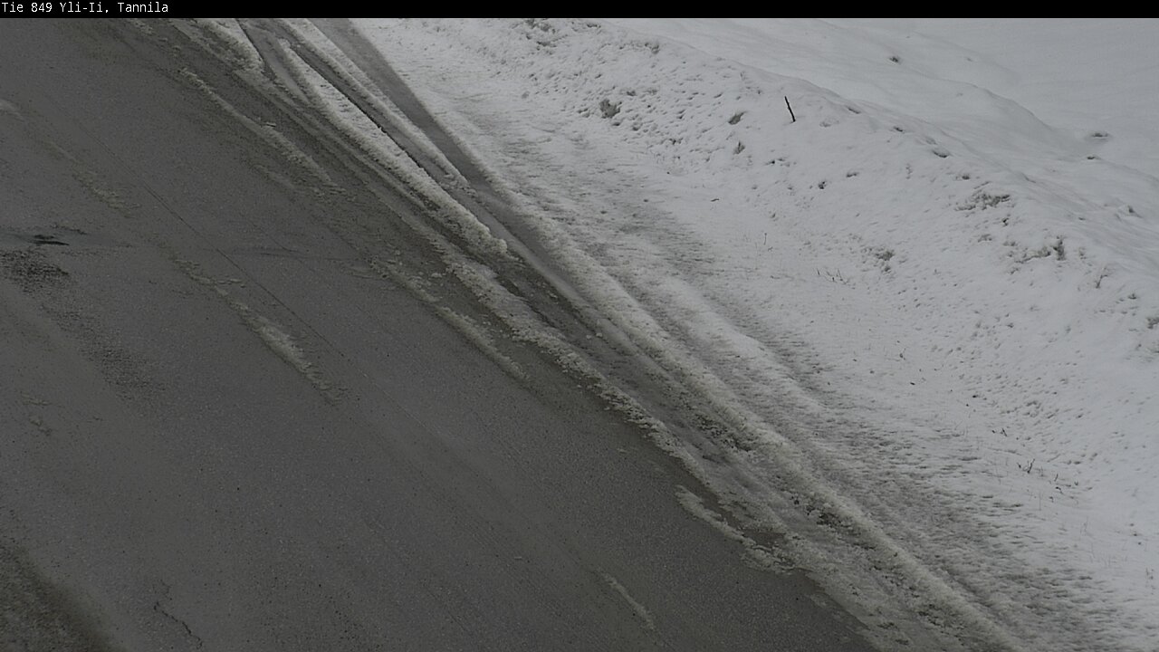 Weather Camera Image Väg 849 Yli-Ii, Tannila, Oulu, Pohjois-Pohjanmaa