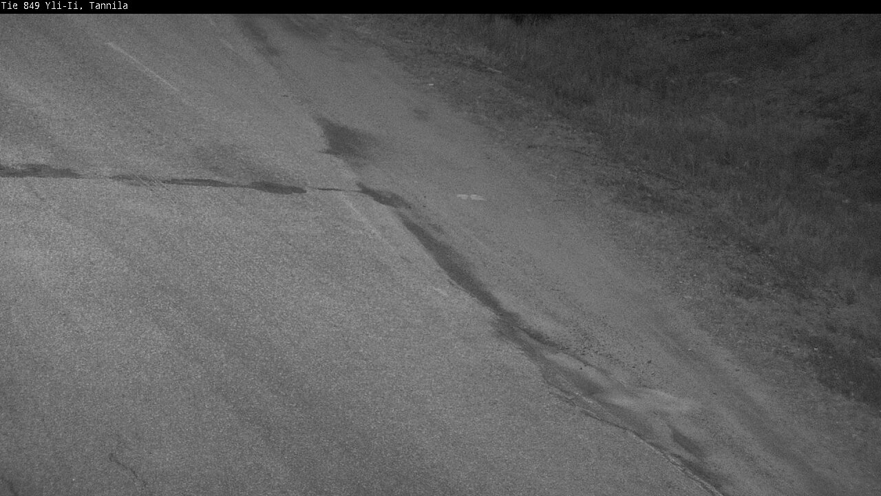 Weather Camera Image Väg 849 Yli-Ii, Tannila, Oulu, Pohjois-Pohjanmaa