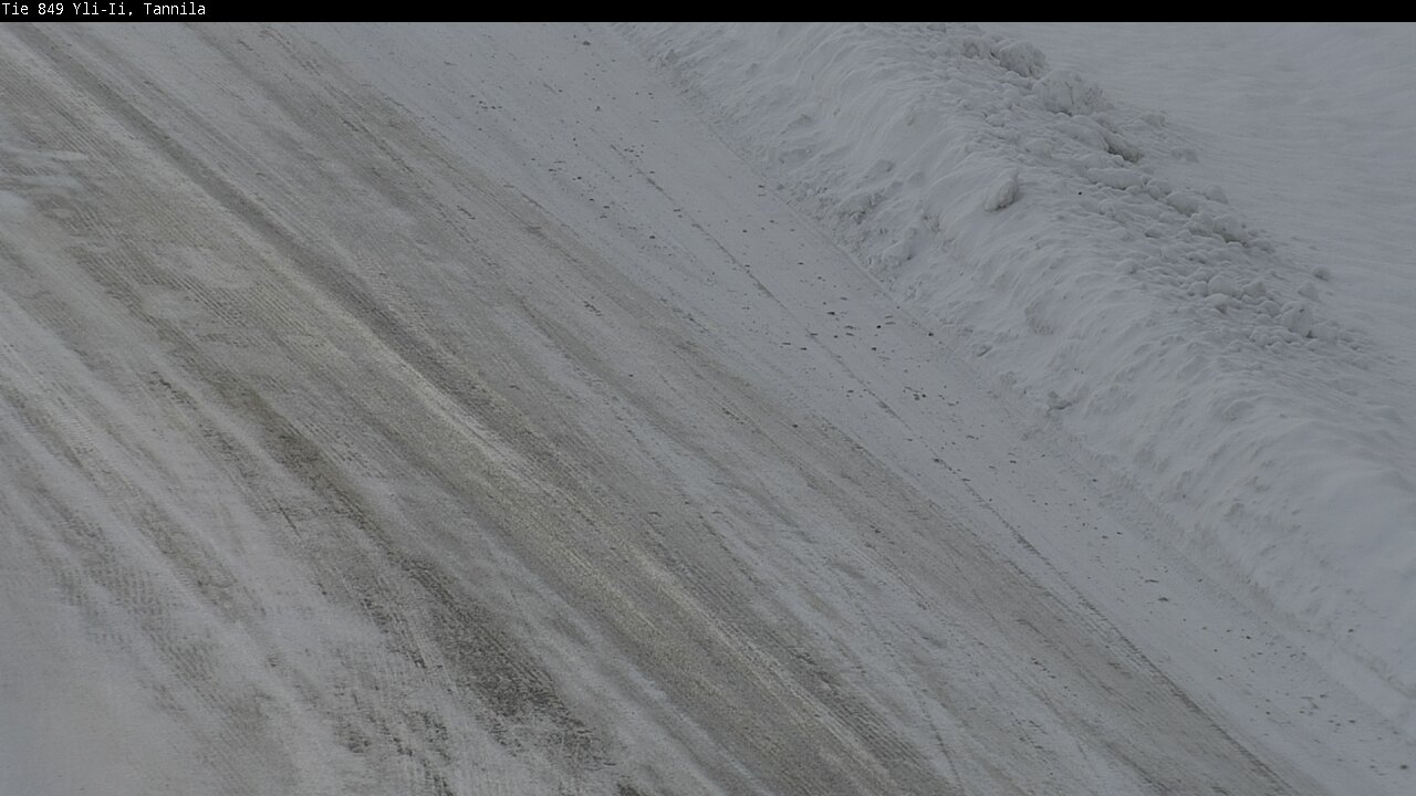 Weather Camera Image Väg 849 Yli-Ii, Tannila, Oulu, Pohjois-Pohjanmaa