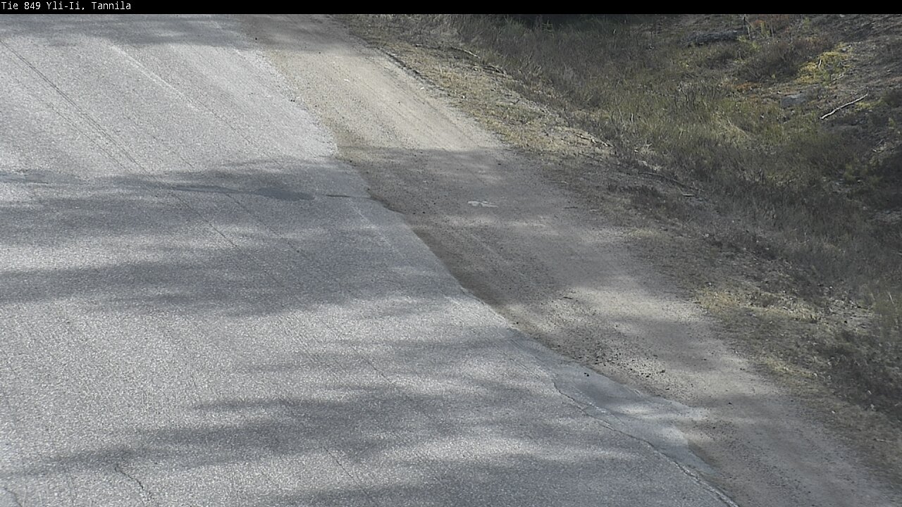 Weather Camera Image Väg 849 Yli-Ii, Tannila, Oulu, Pohjois-Pohjanmaa