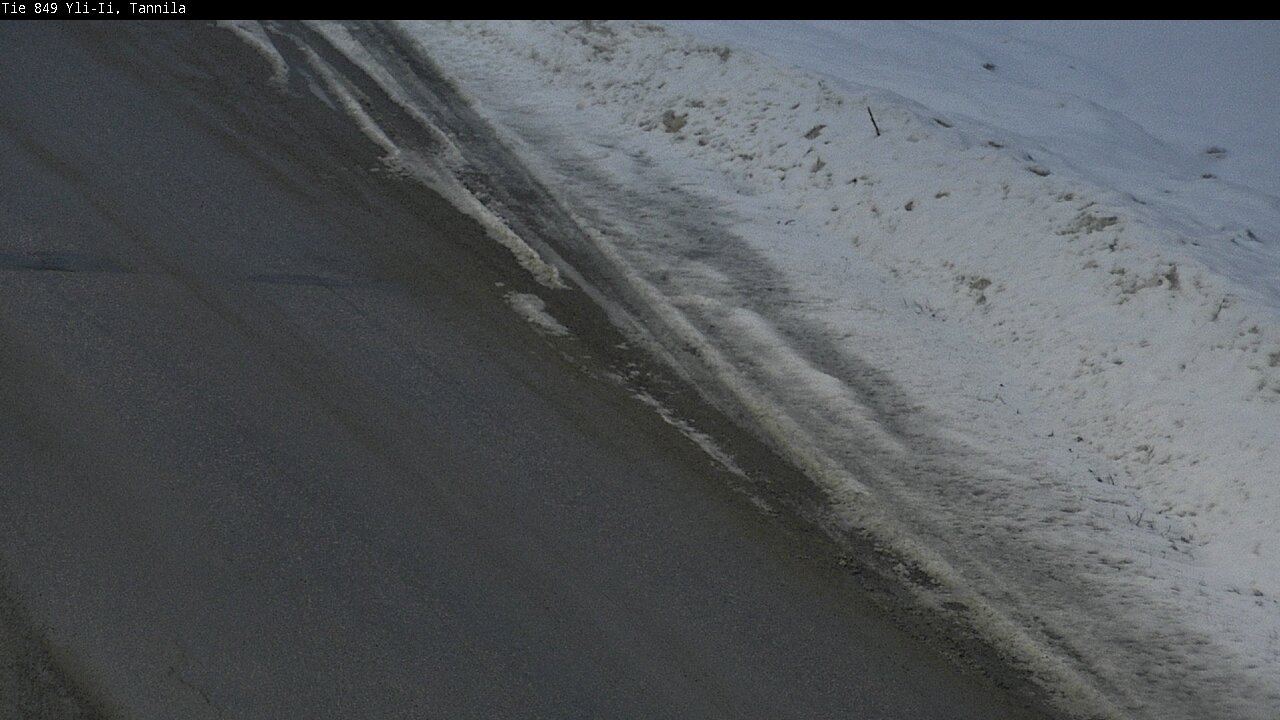 Weather Camera Image Road 849 Yli-Ii, Tannila, Oulu, Pohjois-Pohjanmaa