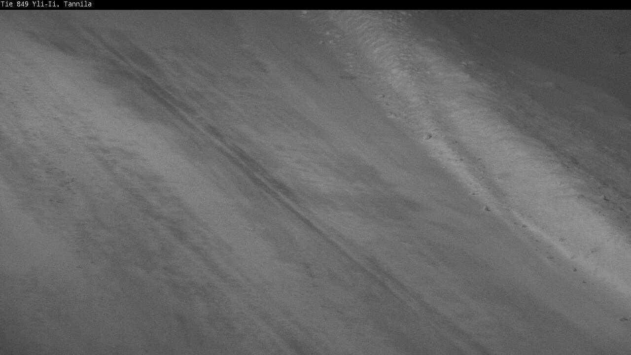 Weather Camera Image Väg 849 Yli-Ii, Tannila, Oulu, Pohjois-Pohjanmaa