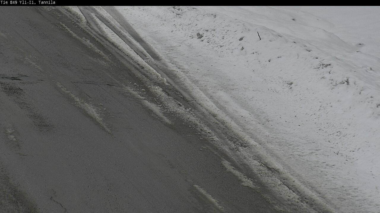 Weather Camera Image Väg 849 Yli-Ii, Tannila, Oulu, Pohjois-Pohjanmaa