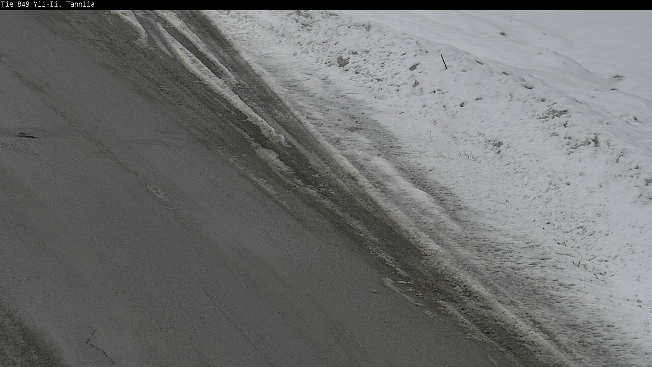 Weather Camera Image Väg 849 Yli-Ii, Tannila, Oulu, Pohjois-Pohjanmaa