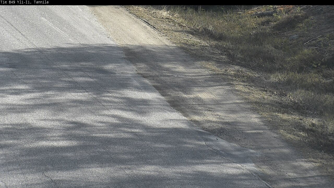 Weather Camera Image Väg 849 Yli-Ii, Tannila, Oulu, Pohjois-Pohjanmaa