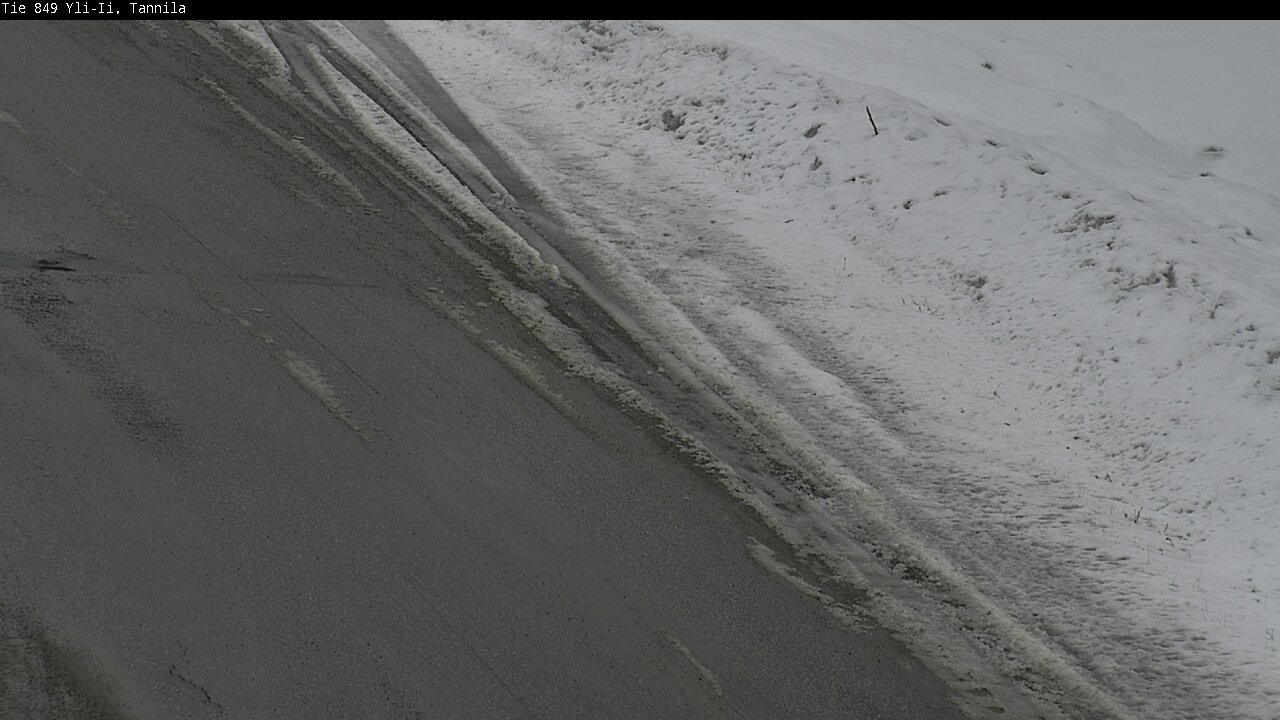 Weather Camera Image Väg 849 Yli-Ii, Tannila, Oulu, Pohjois-Pohjanmaa
