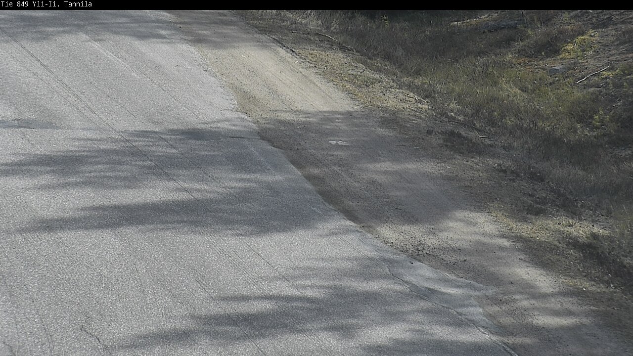 Weather Camera Image Väg 849 Yli-Ii, Tannila, Oulu, Pohjois-Pohjanmaa