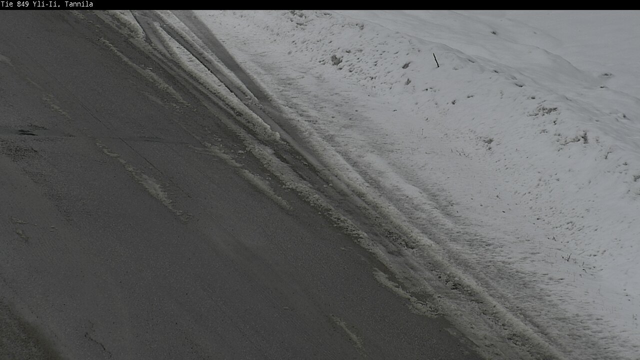 Weather Camera Image Väg 849 Yli-Ii, Tannila, Oulu, Pohjois-Pohjanmaa