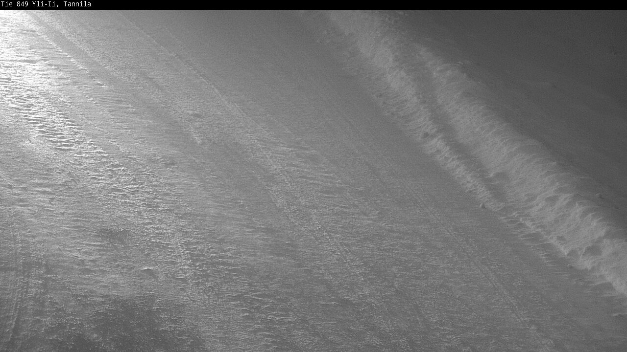 Weather Camera Image Väg 849 Yli-Ii, Tannila, Oulu, Pohjois-Pohjanmaa