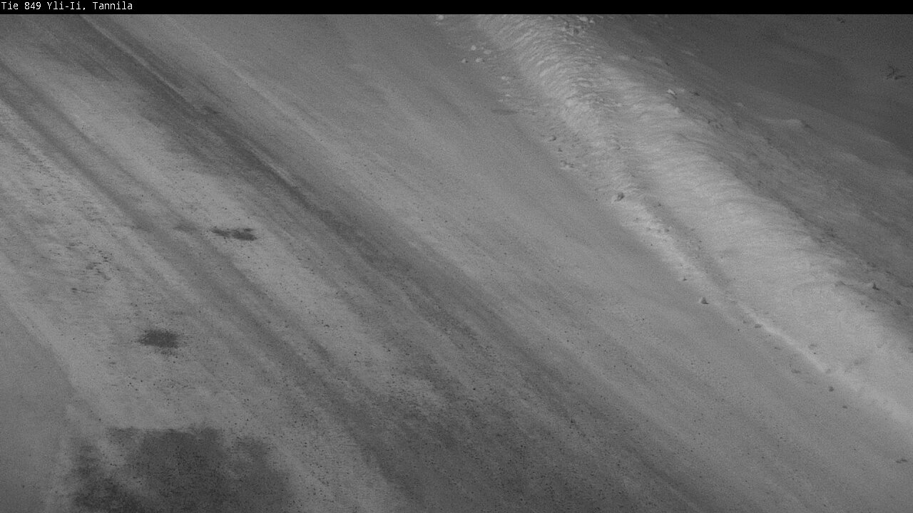 Weather Camera Image Väg 849 Yli-Ii, Tannila, Oulu, Pohjois-Pohjanmaa