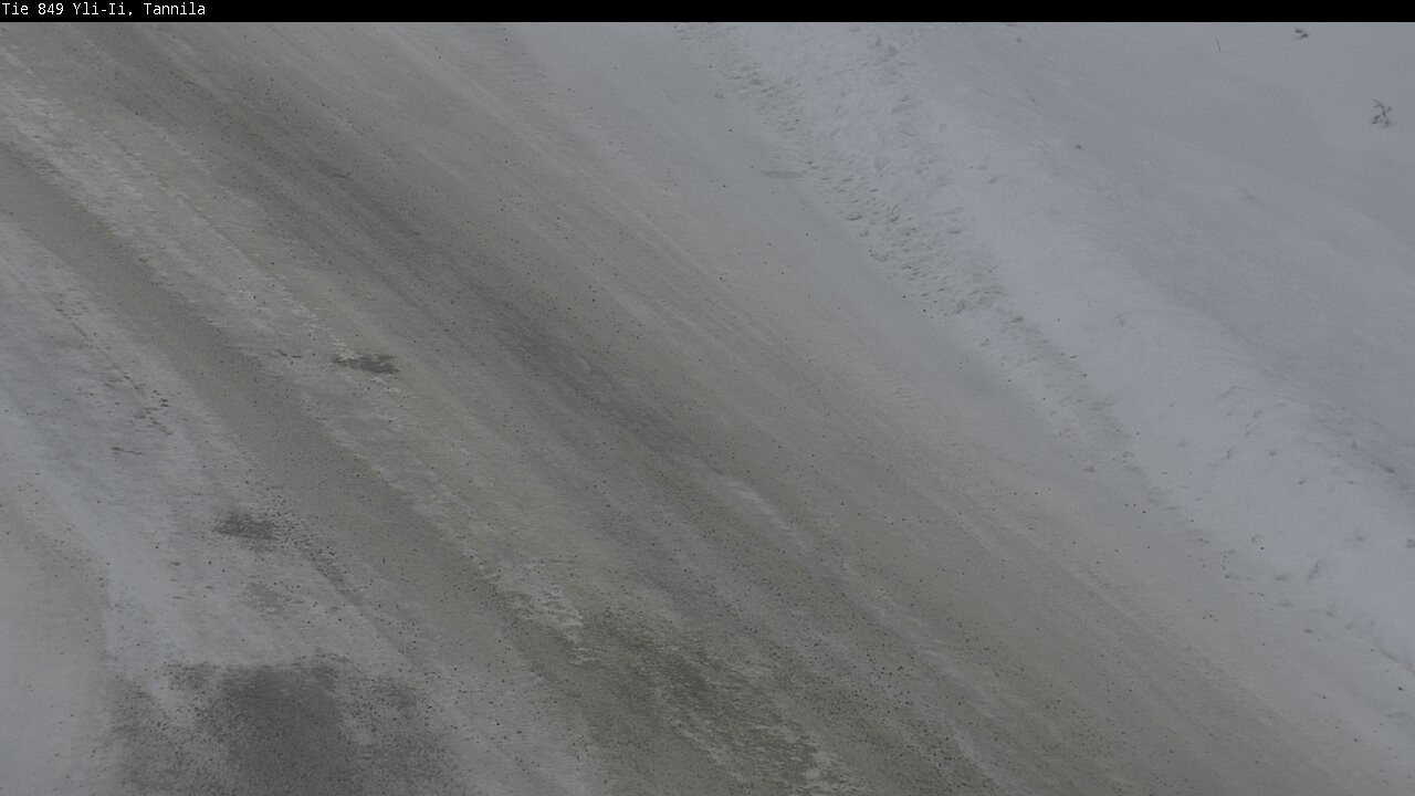 Weather Camera Image Väg 849 Yli-Ii, Tannila, Oulu, Pohjois-Pohjanmaa