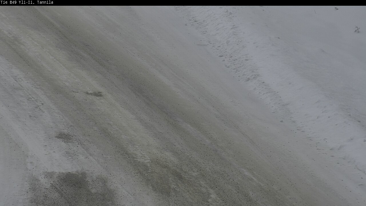 Weather Camera Image Väg 849 Yli-Ii, Tannila, Oulu, Pohjois-Pohjanmaa
