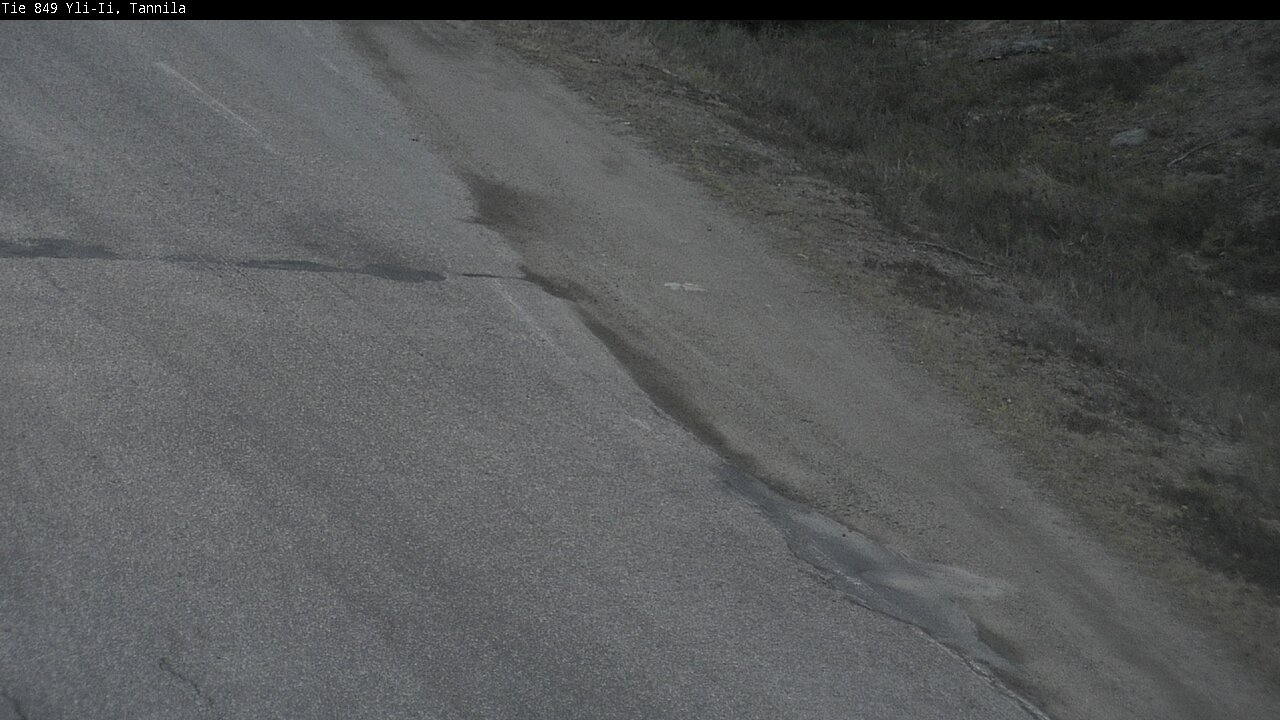 Weather Camera Image Väg 849 Yli-Ii, Tannila, Oulu, Pohjois-Pohjanmaa
