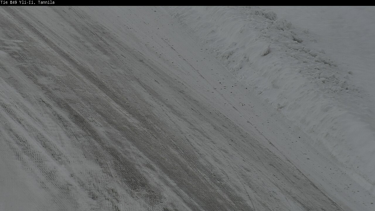 Weather Camera Image Väg 849 Yli-Ii, Tannila, Oulu, Pohjois-Pohjanmaa