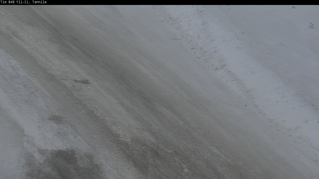 Weather Camera Image Väg 849 Yli-Ii, Tannila, Oulu, Pohjois-Pohjanmaa