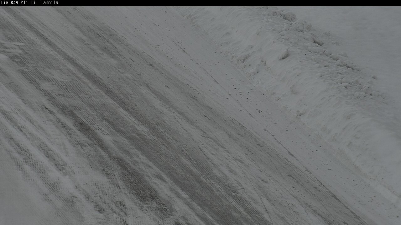 Weather Camera Image Väg 849 Yli-Ii, Tannila, Oulu, Pohjois-Pohjanmaa