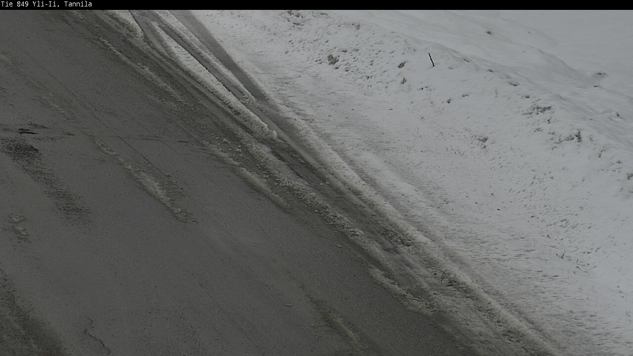 Weather Camera Image Väg 849 Yli-Ii, Tannila, Oulu, Pohjois-Pohjanmaa