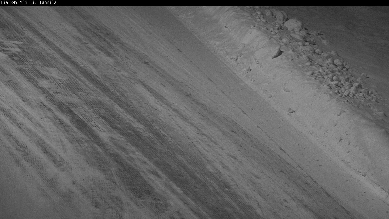 Weather Camera Image Väg 849 Yli-Ii, Tannila, Oulu, Pohjois-Pohjanmaa