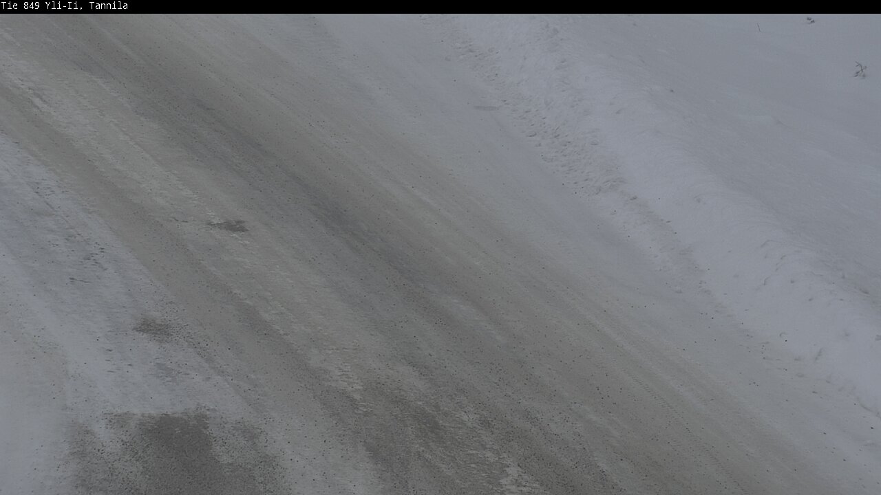Weather Camera Image Väg 849 Yli-Ii, Tannila, Oulu, Pohjois-Pohjanmaa