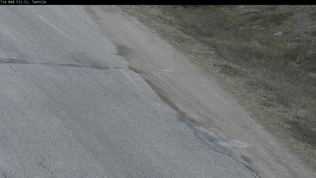 Weather Camera Image Väg 849 Yli-Ii, Tannila, Oulu, Pohjois-Pohjanmaa