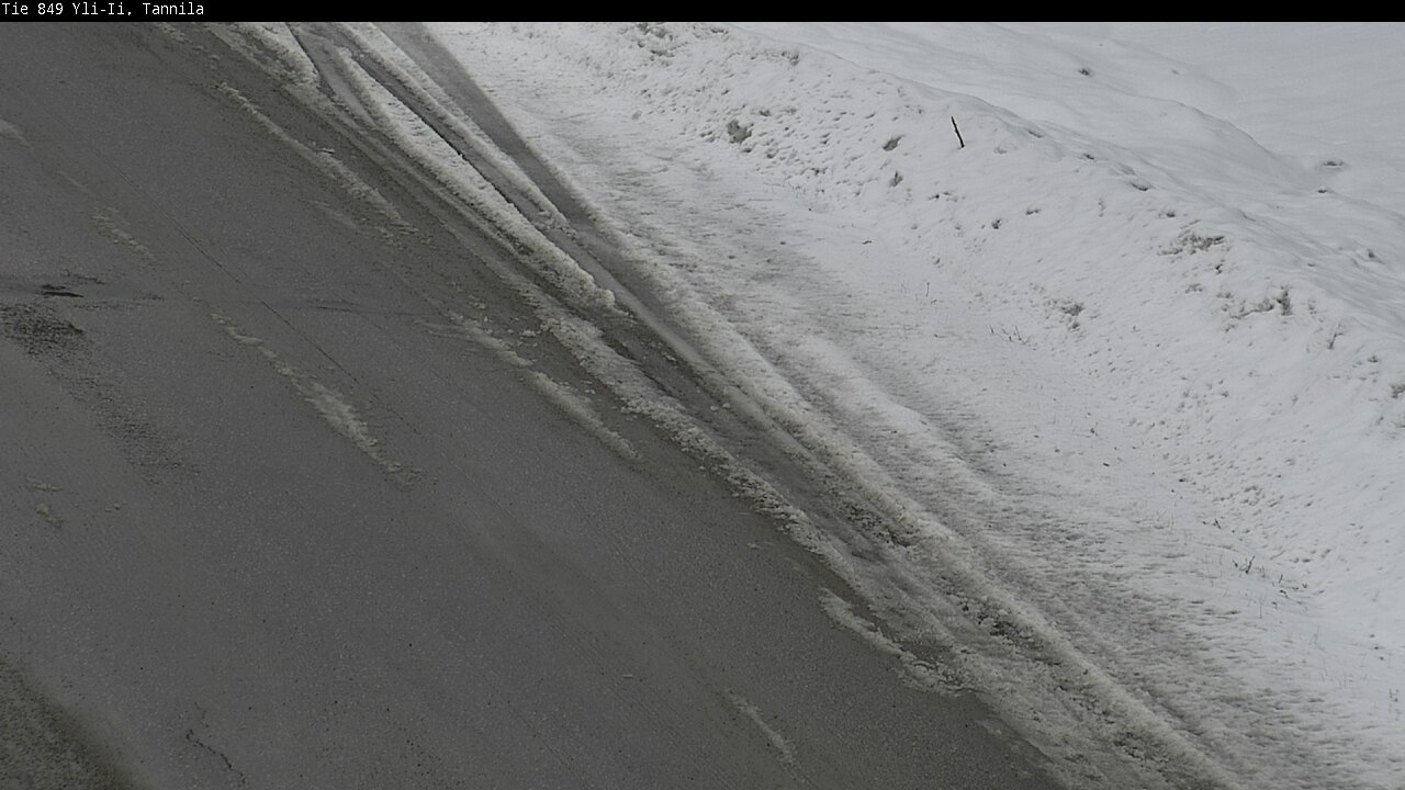 Weather Camera Image Väg 849 Yli-Ii, Tannila, Oulu, Pohjois-Pohjanmaa