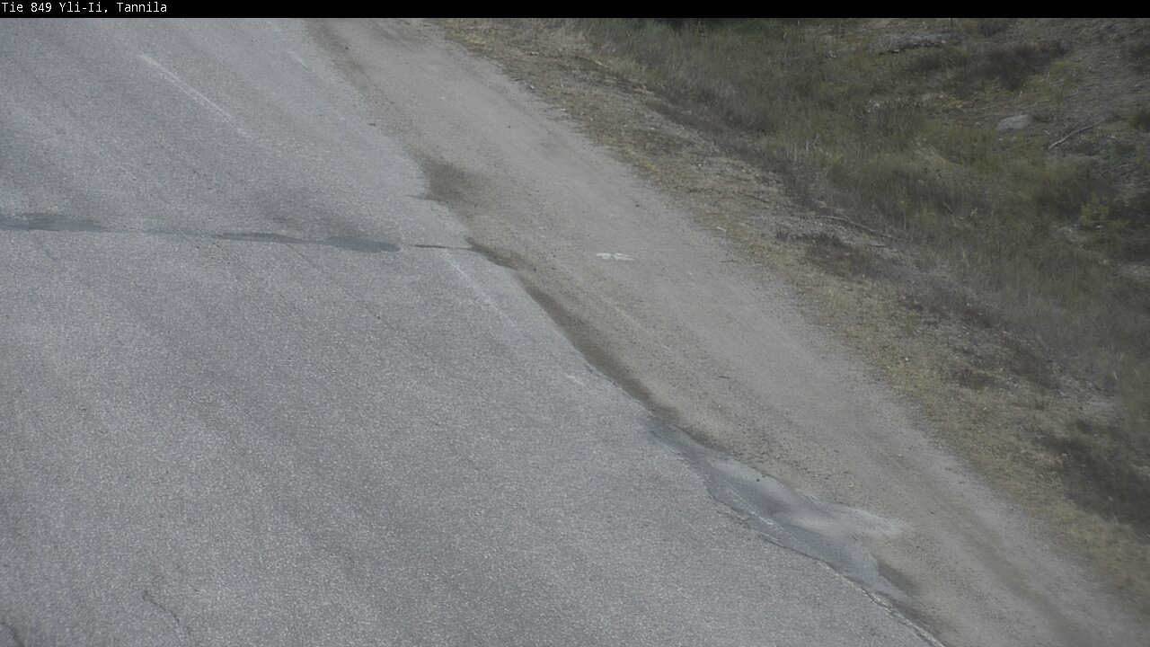 Weather Camera Image Väg 849 Yli-Ii, Tannila, Oulu, Pohjois-Pohjanmaa