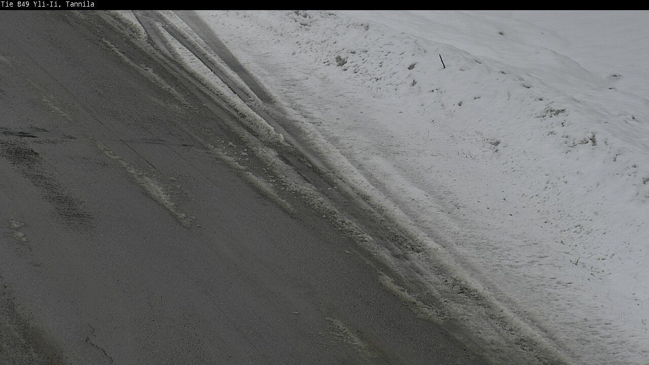 Weather Camera Image Väg 849 Yli-Ii, Tannila, Oulu, Pohjois-Pohjanmaa