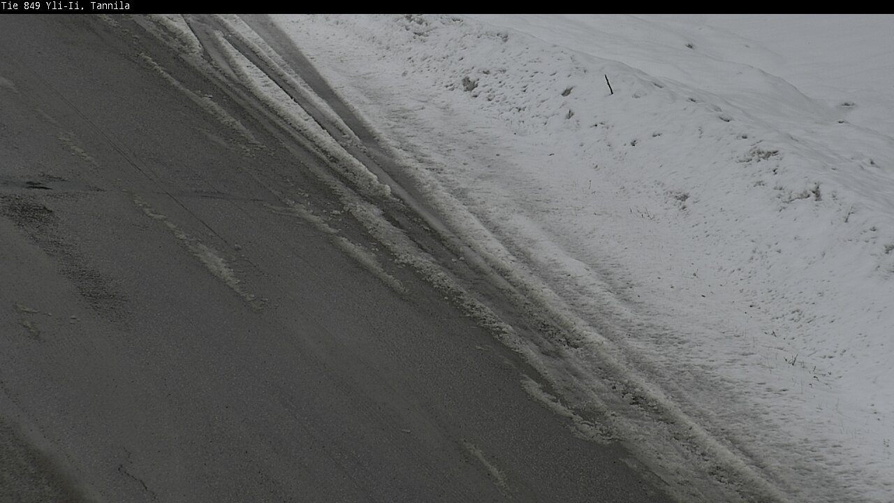 Weather Camera Image Väg 849 Yli-Ii, Tannila, Oulu, Pohjois-Pohjanmaa