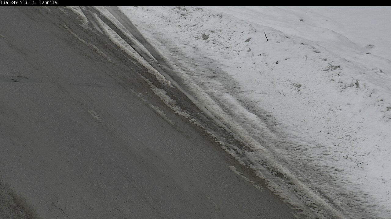 Weather Camera Image Väg 849 Yli-Ii, Tannila, Oulu, Pohjois-Pohjanmaa