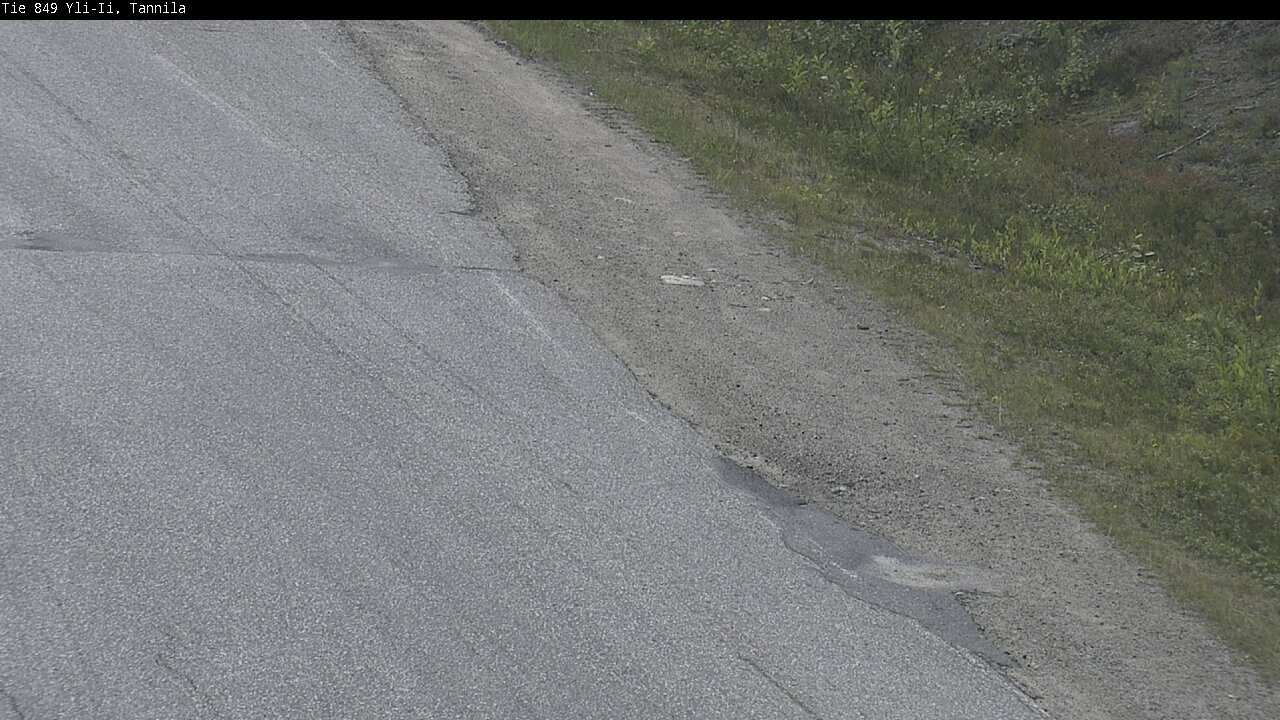 Weather Camera Image Road 849 Yli-Ii, Tannila, Oulu, Pohjois-Pohjanmaa