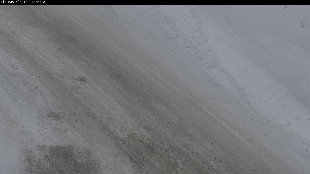 Weather Camera Image Väg 849 Yli-Ii, Tannila, Oulu, Pohjois-Pohjanmaa