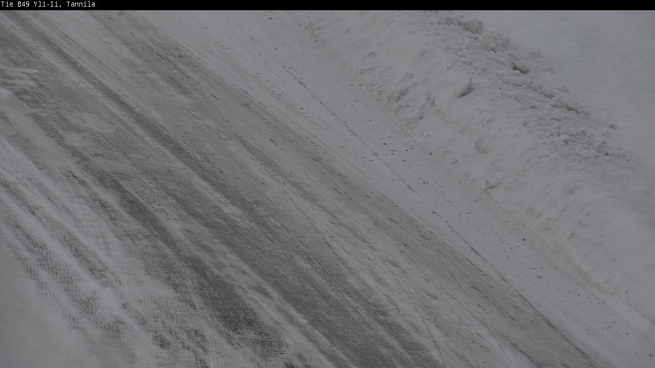 Weather Camera Image Väg 849 Yli-Ii, Tannila, Oulu, Pohjois-Pohjanmaa