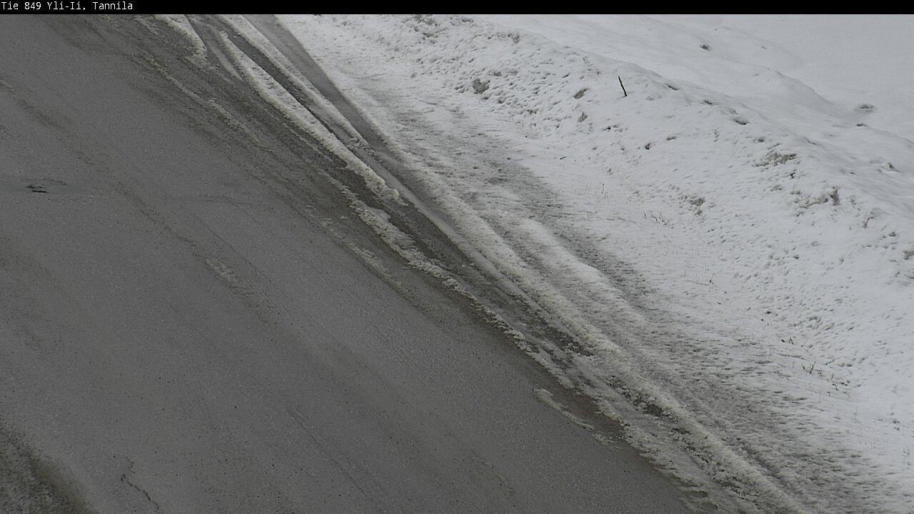 Weather Camera Image Väg 849 Yli-Ii, Tannila, Oulu, Pohjois-Pohjanmaa