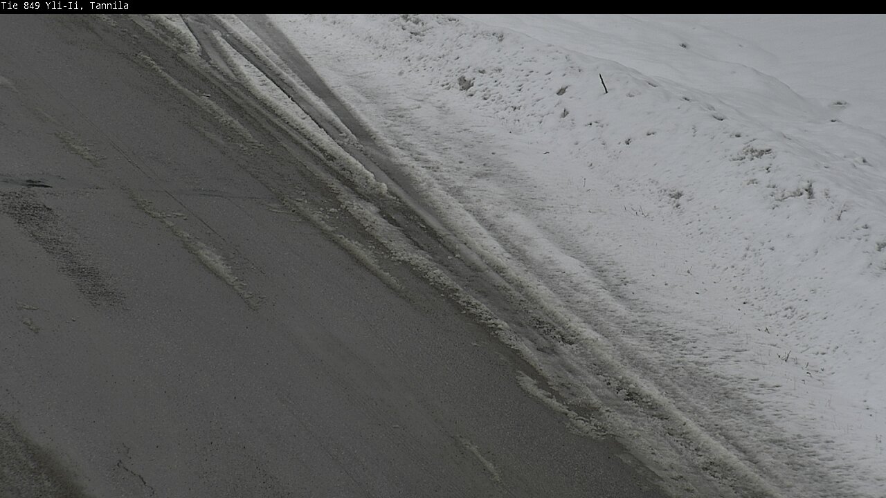 Weather Camera Image Väg 849 Yli-Ii, Tannila, Oulu, Pohjois-Pohjanmaa