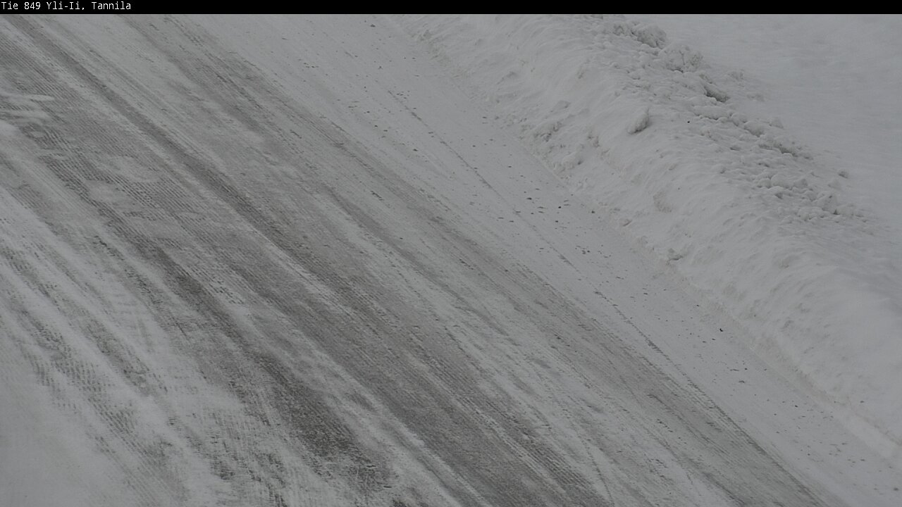 Weather Camera Image Väg 849 Yli-Ii, Tannila, Oulu, Pohjois-Pohjanmaa
